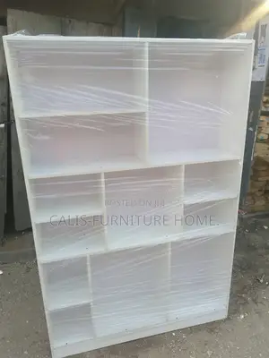 6ft X 4ft Book Shelf (White Color)