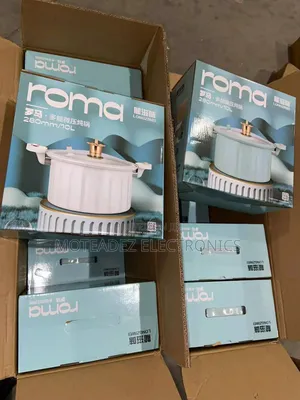 Roma 10l High Quality Cast Iron Pressure Pot With Glass Lid