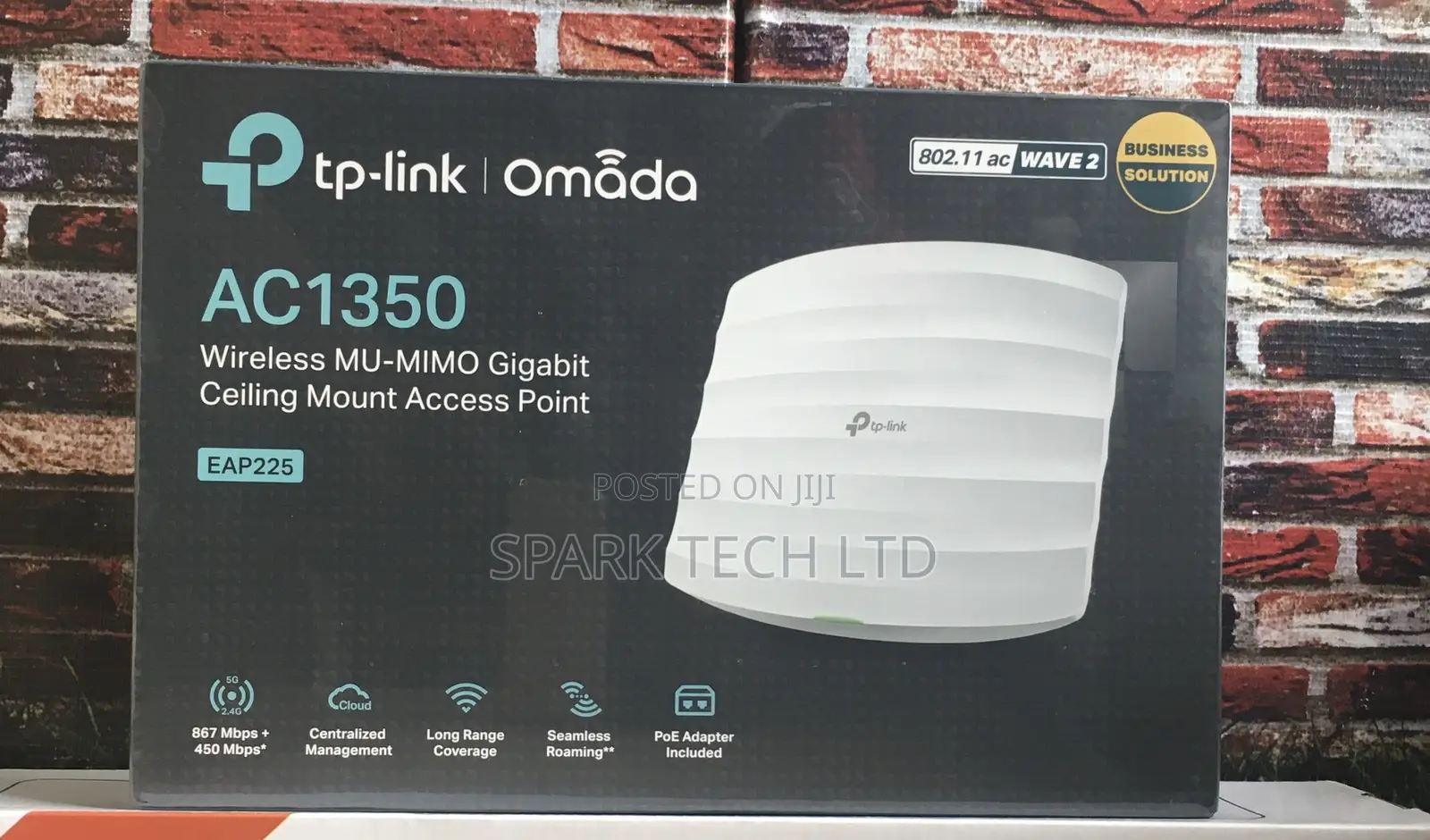 TP-Link Ac1350 Gigabit Ceiling Mount Access Point