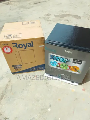 Single Door Design Royal 55L Silver Refrigerator