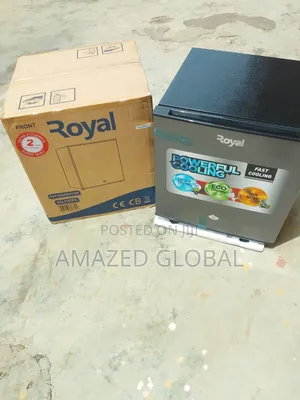 Single Door Design Royal 55L Silver Refrigerator