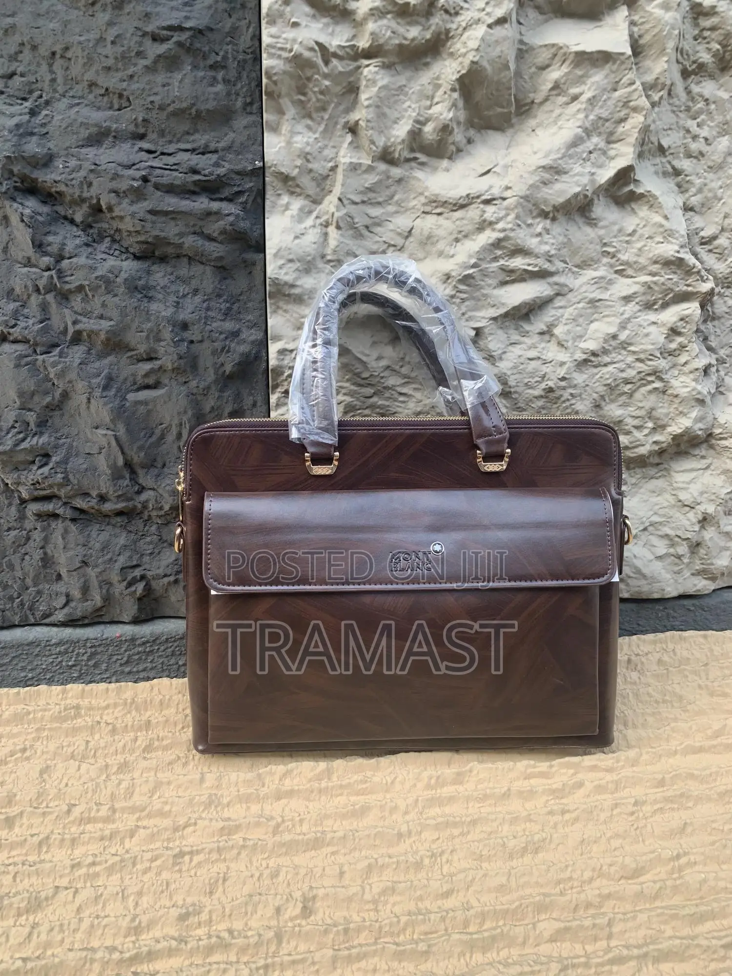 Brown Leather Laptop Bag