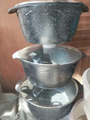 3-Set Family Sized Nonstick Pots