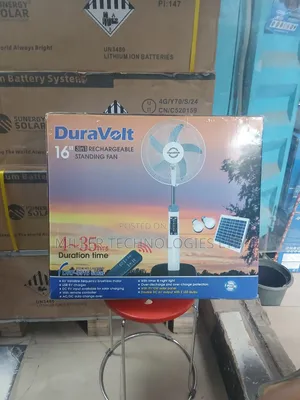 Solar Fan With Timer and Night Light Now Available