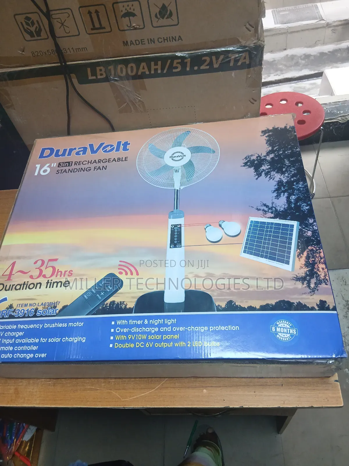 Solar Fan , Now Available in Store