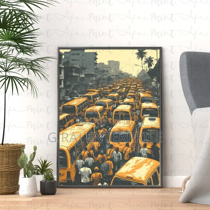 Lagos Artwork Digital Paintings