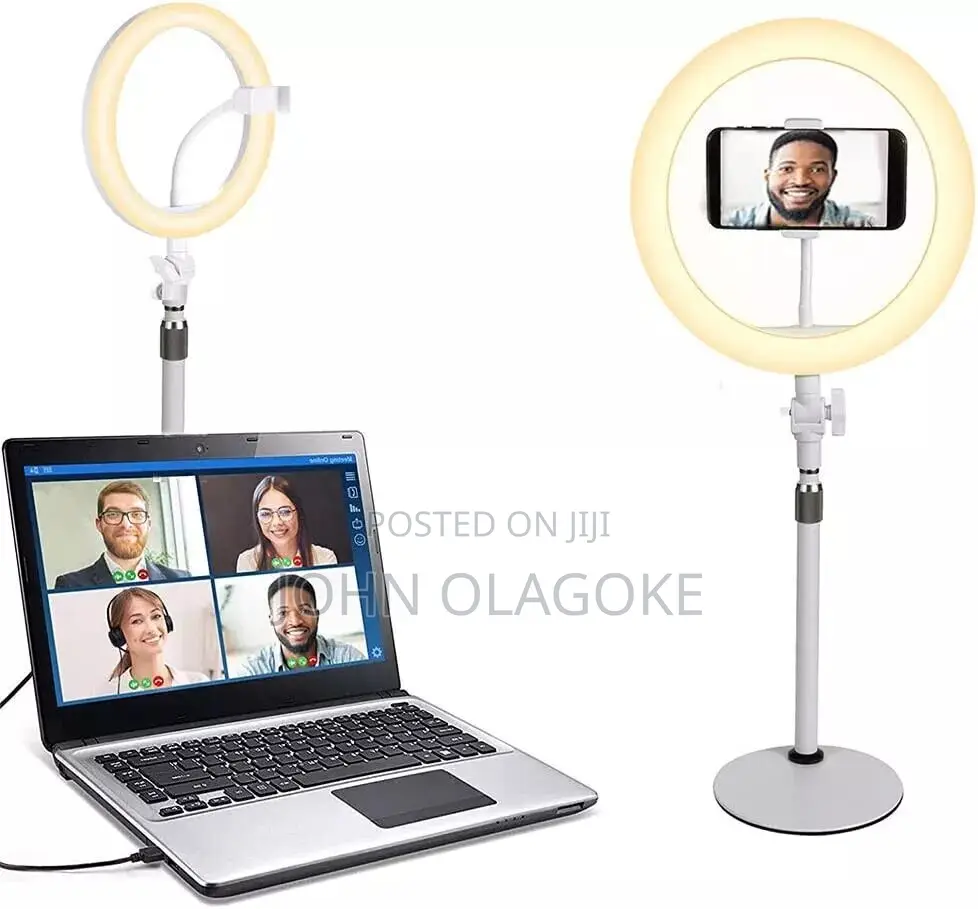 Table Top Ringlight With Base
