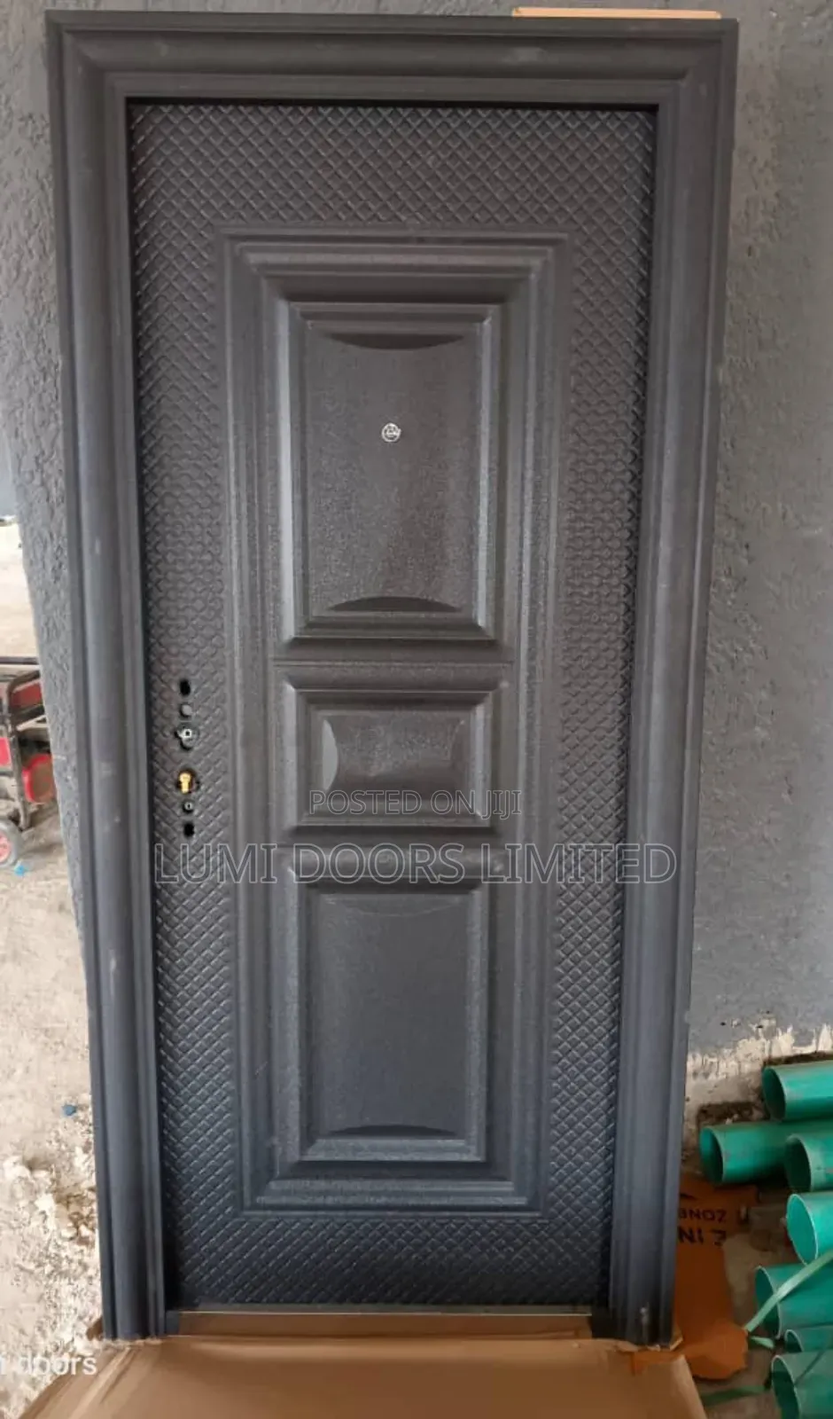 Solid Steel Security Door 3ft