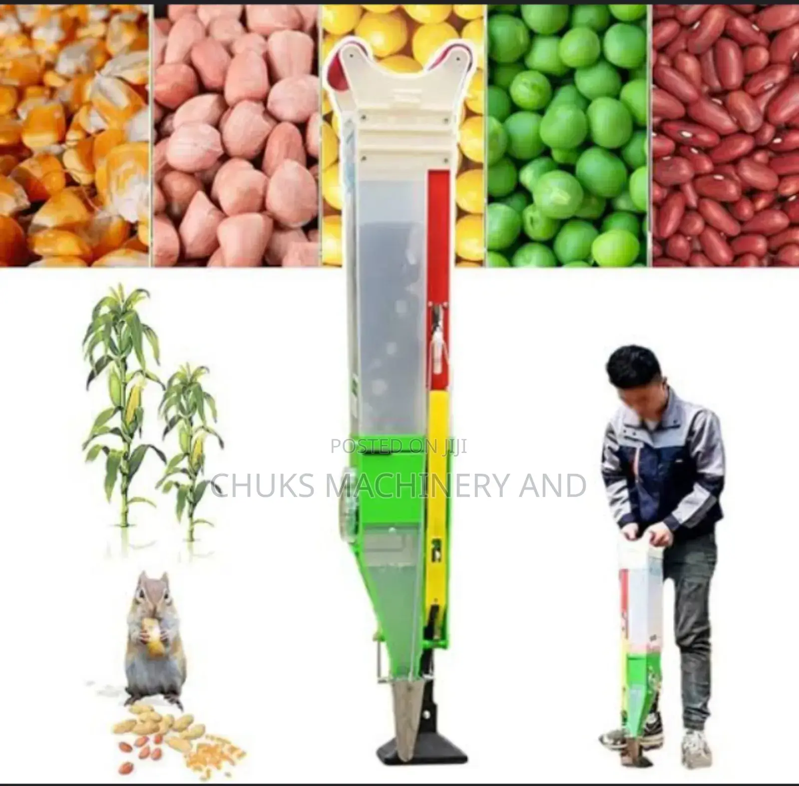 Single And Double Handheld Manual Seed Planter