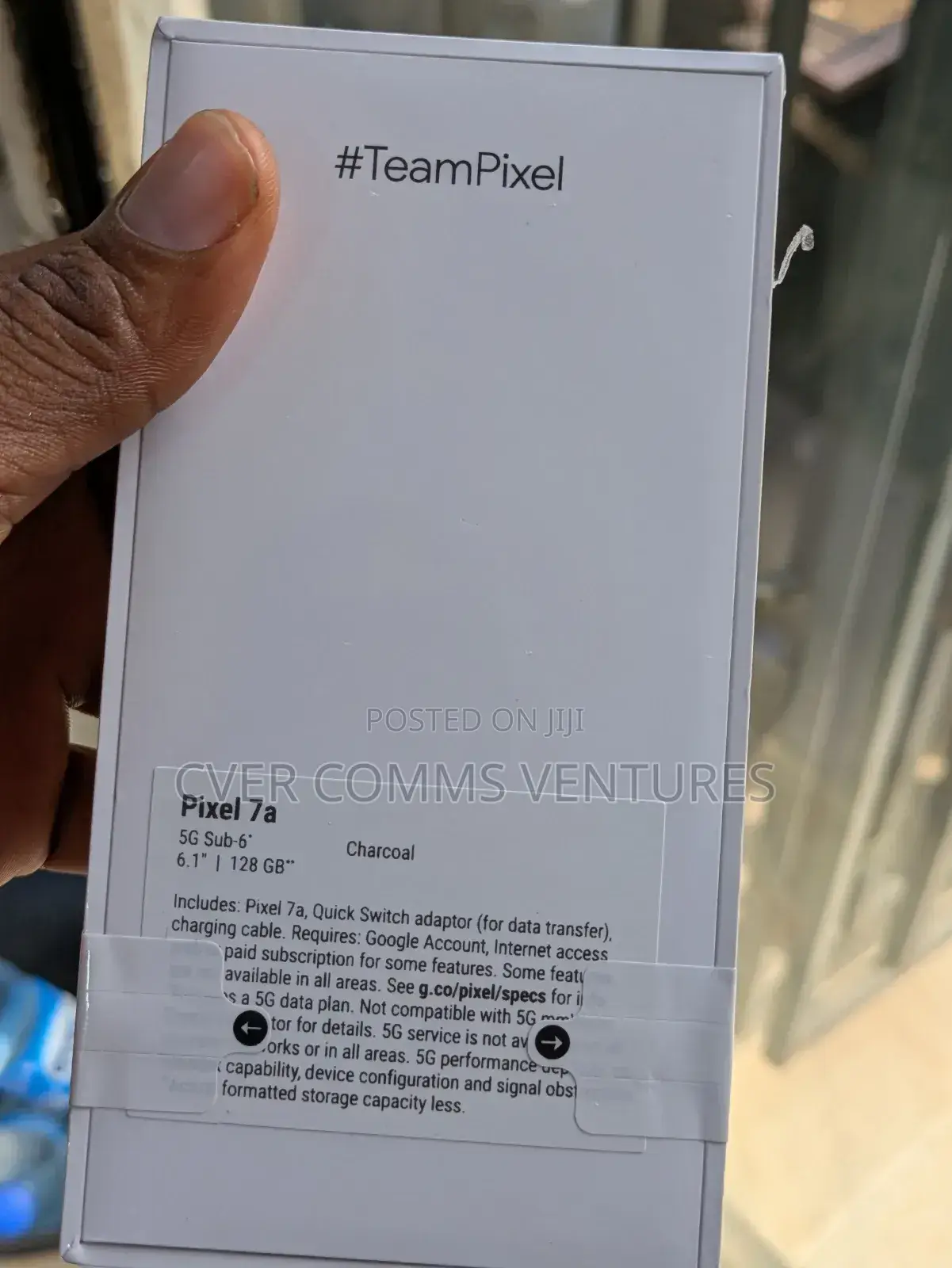 New Google Pixel 7a 128 GB Black
