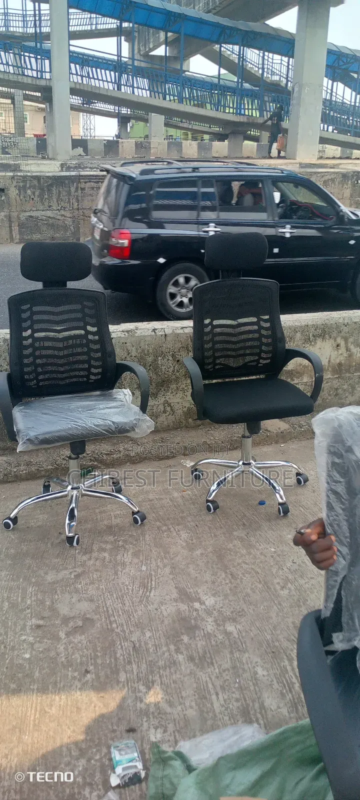 Office Chair With Headrest