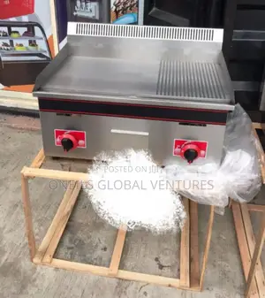 Gas Griddle Rough Smooth
