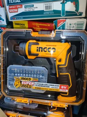 Cordless Screwdriver Set- 8V