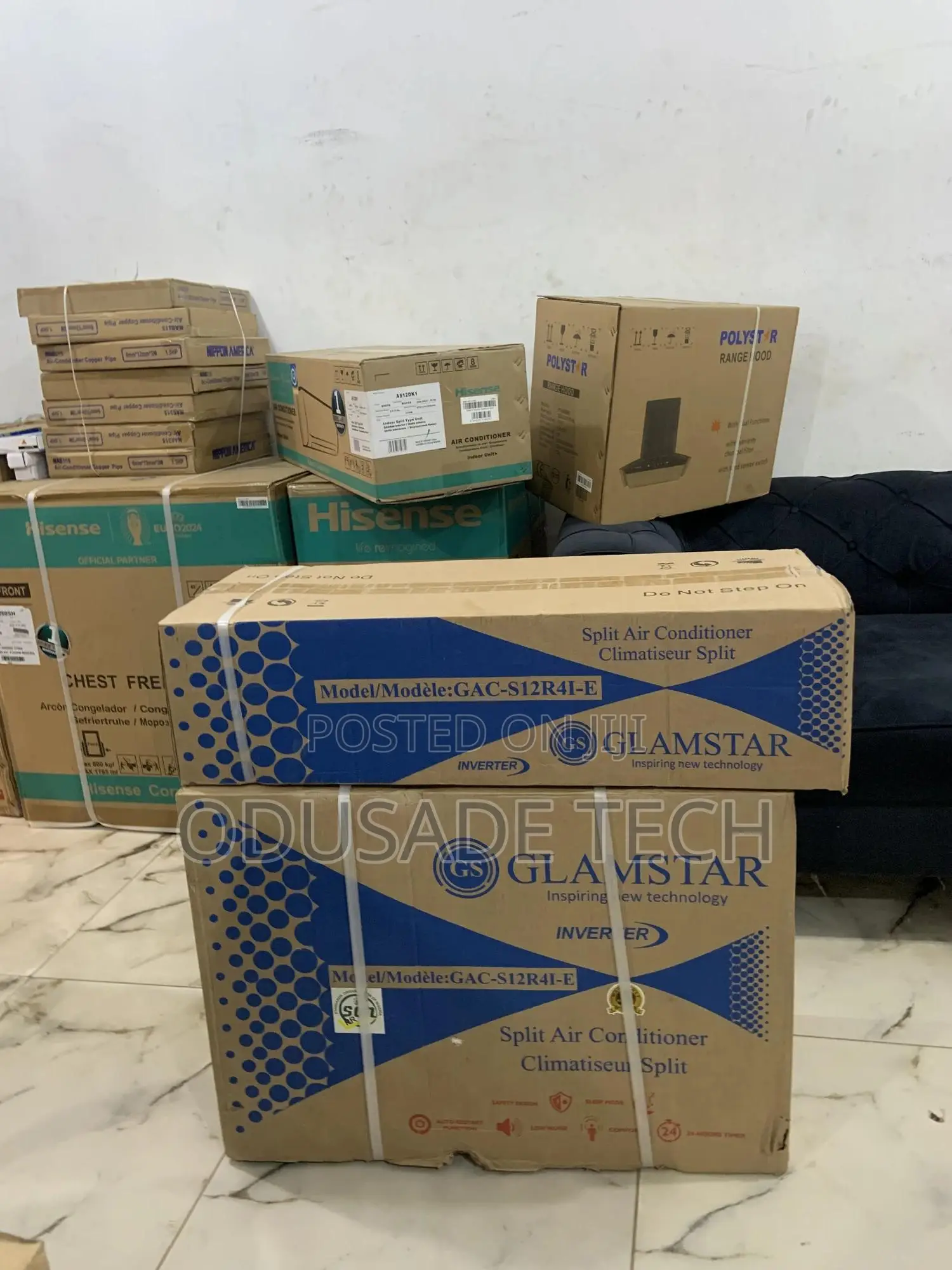 Super Quality Glamstar 1.5hp Inverter Split AC