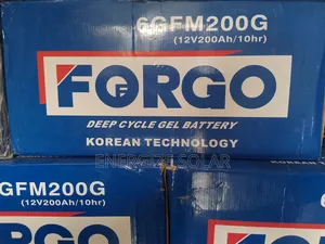 12v 200ah Forgo Deep Cycle Gel Battery