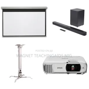 Rental Of Bright Projector And Screen