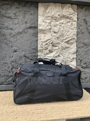 Large Omaya Black Duffle Back With Wheels And Trolley