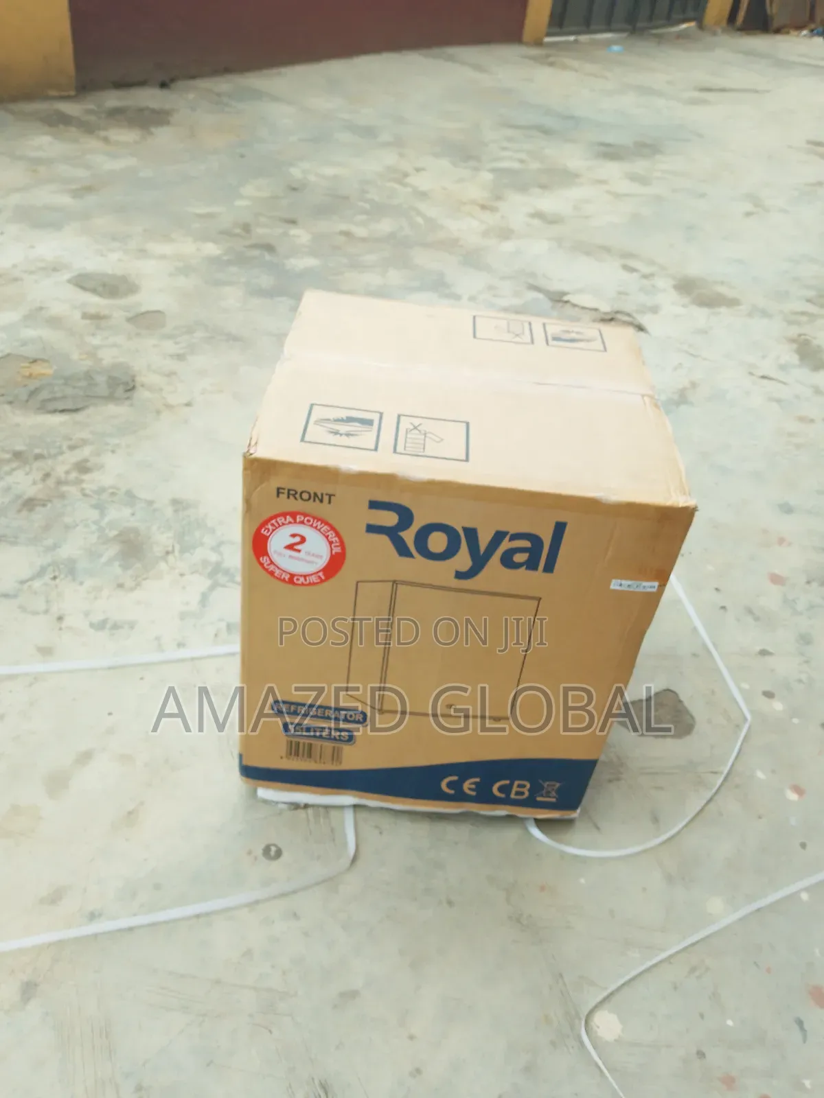 Royal Rref55bf 55L Single Door -Silver