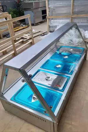 Straight Glass Bain Marie or Food Warmer