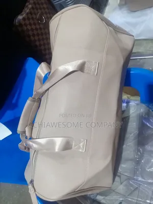 Leather Balenciaga Duffle Bag