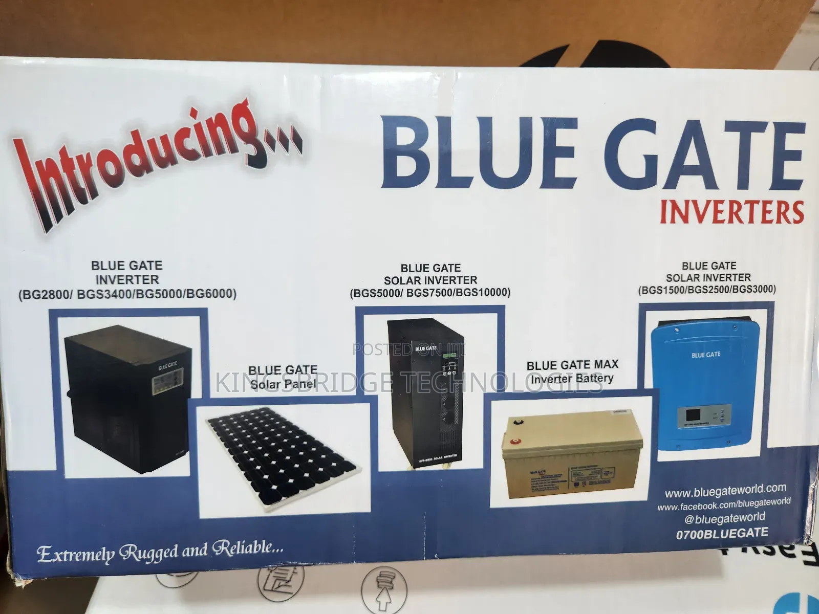 Bluegate Ups
