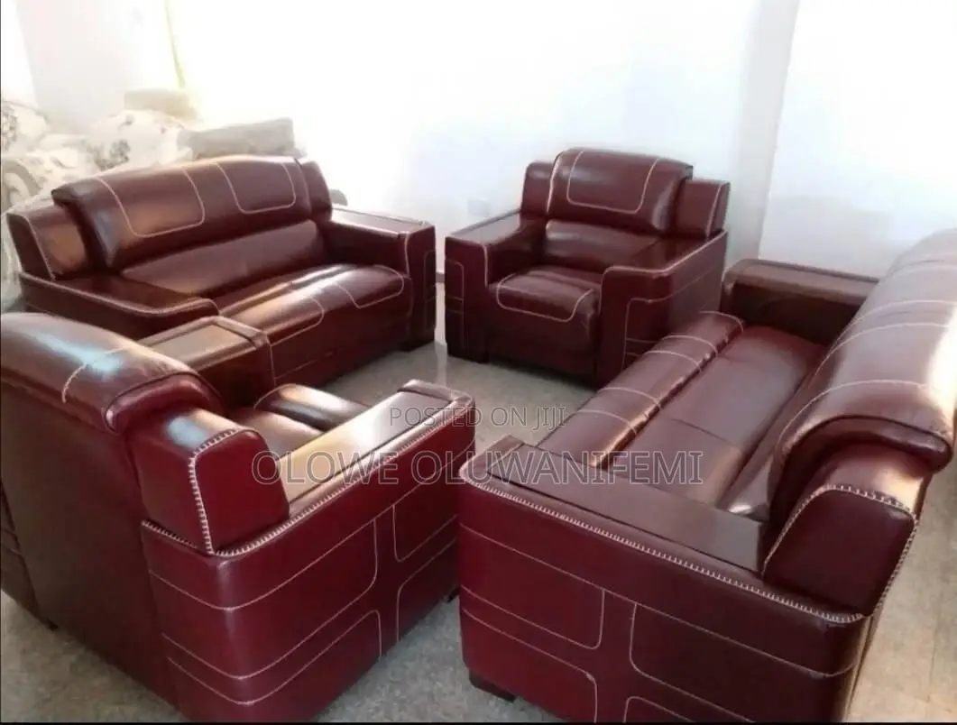Perfectly Finished Brown Leather Sofa