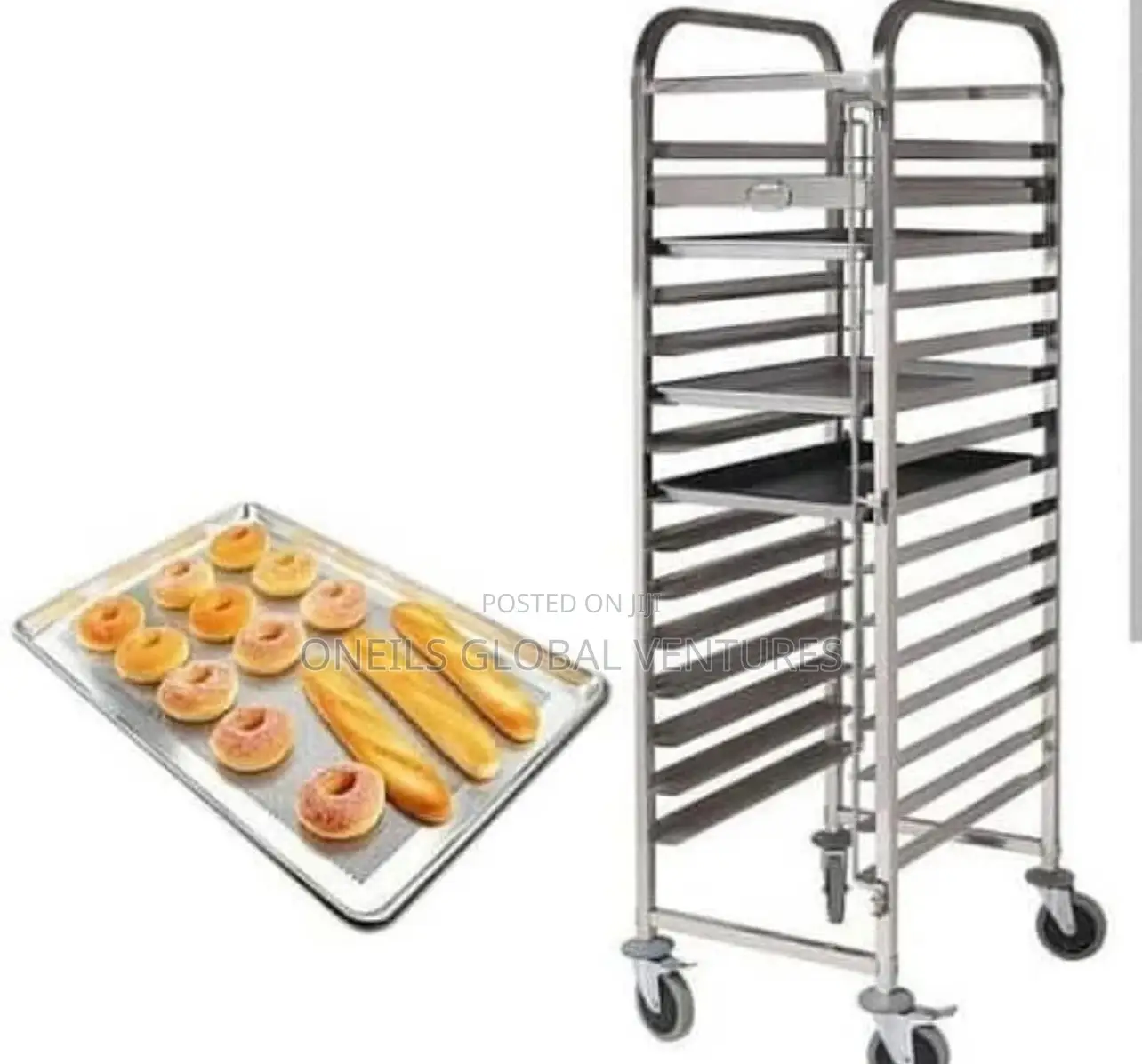 Bread Trolley 15 Trays