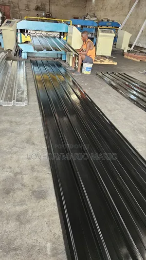 Long Span Roofing 0.50mm Black