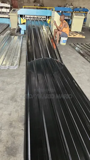 Long Span Roofing 0.50mm Black