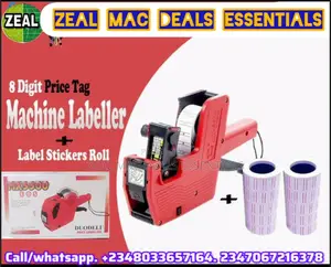 Super Market Price Tag Machine