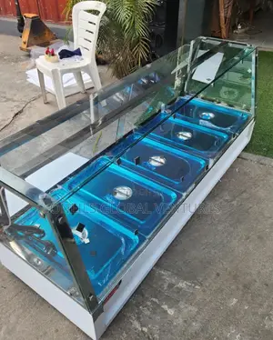Straight Glass Food Warmer