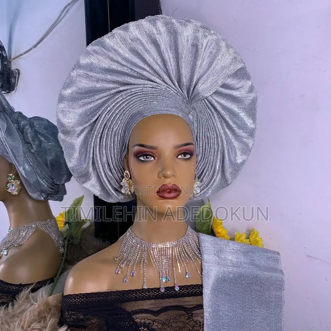 Aso-oke Autogele For Nigerian Bride