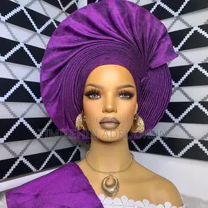 Aso-oke Autogele For Nigerian Bride