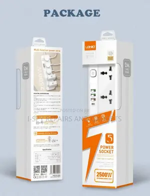 Ldnio Sc5415 5 Socket/3usb + Pd Power Socket