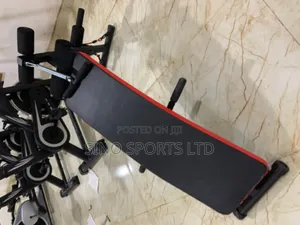 Sit-Up Bench With Rope Spring