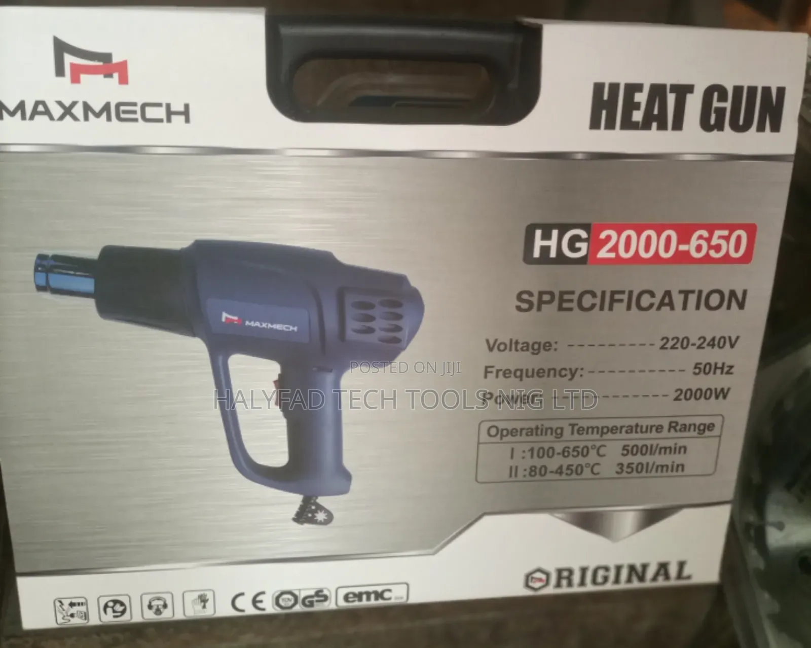 Heat Gun 2000watts