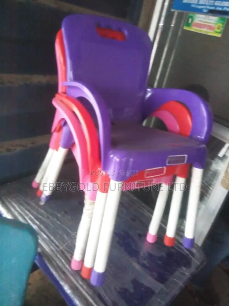 Iron Base Plastic Chair