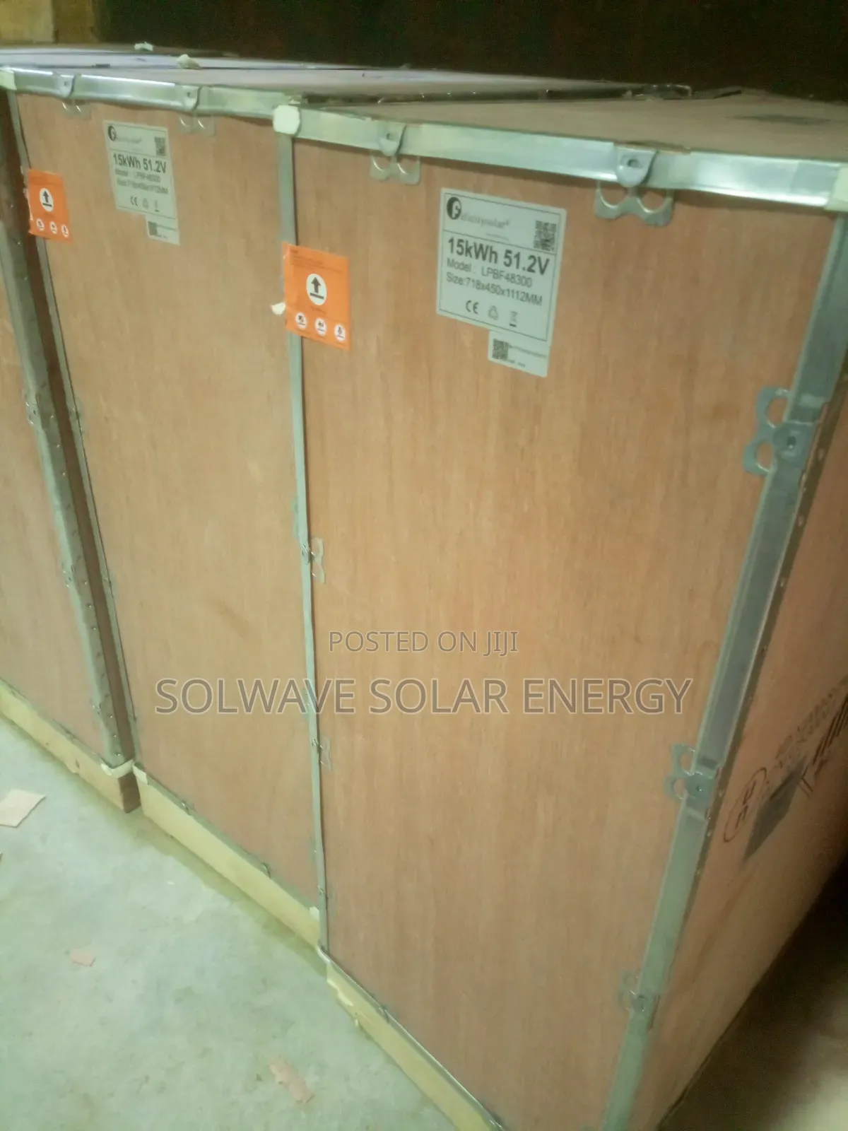 High Power Rugged 15kwh 51.2v Felicity Lithium Ion Battery