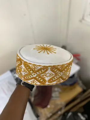 Native Beaded Cap for Groom