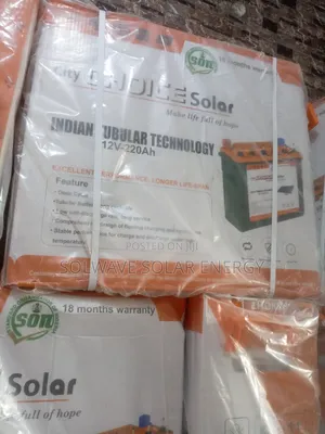 Best Indian Choice Solar Tubular Battery 220ah12v
