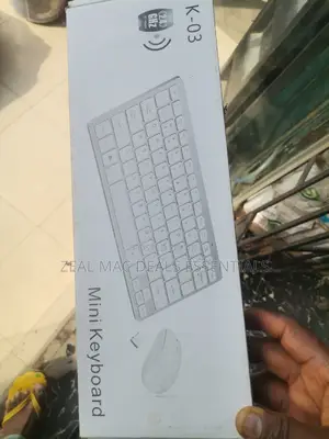 Mini Wireless Computer Keyboard and Mouse