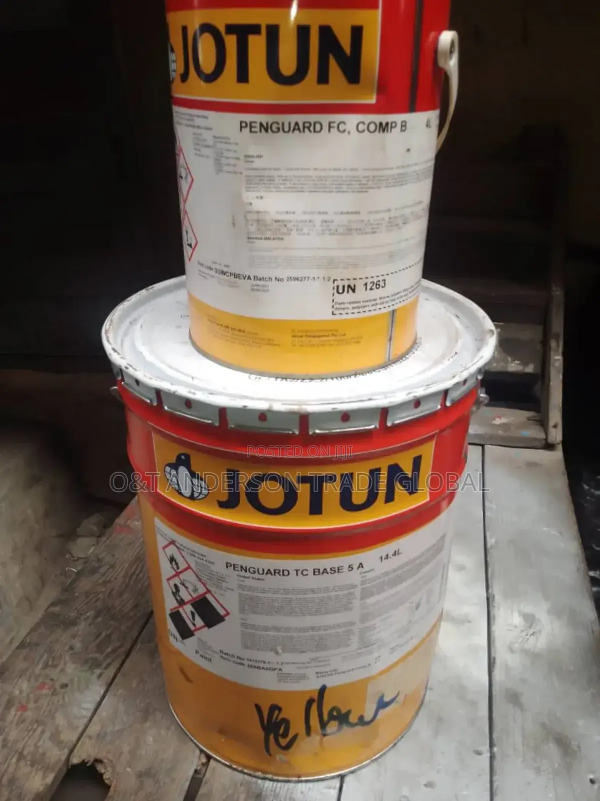 Polyurethane a/B Epoxy Jotun Paint