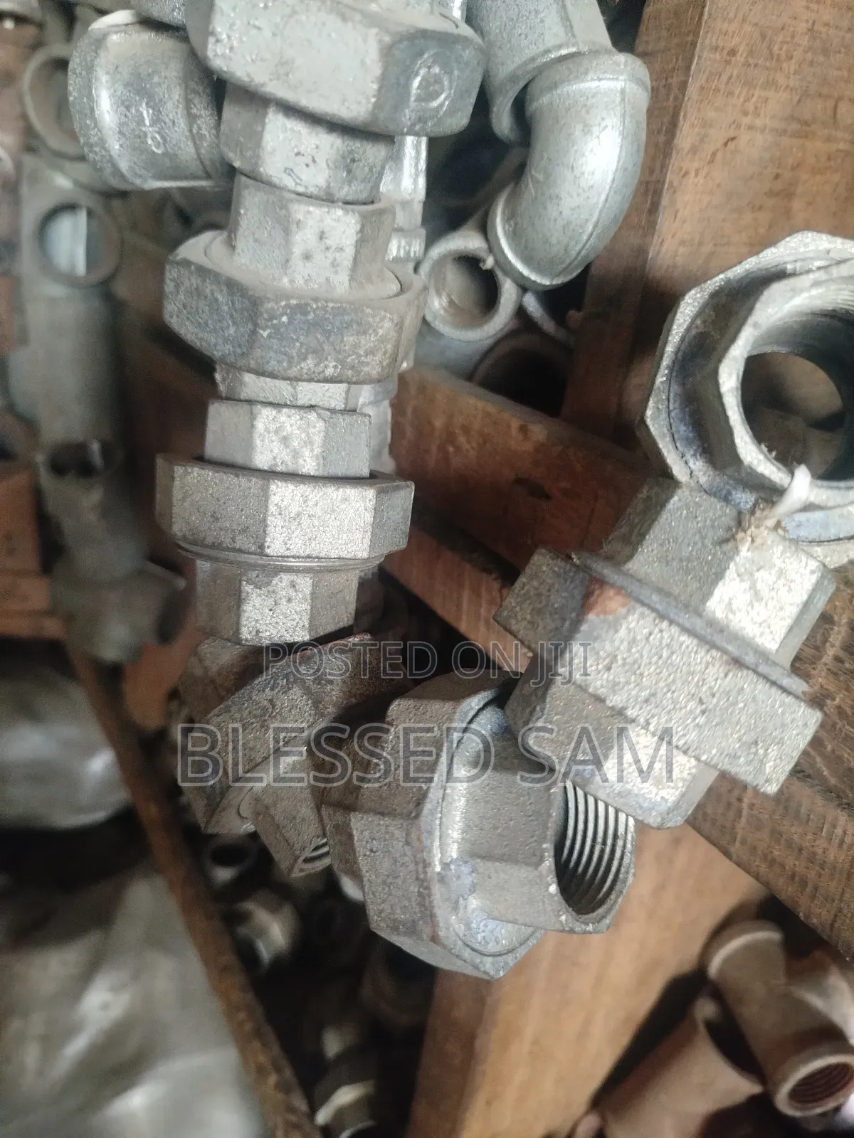 Galvanized Union