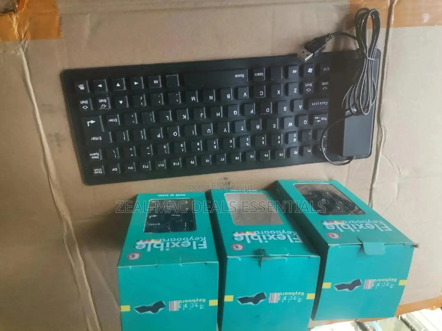 Flexible Computer Keyboard