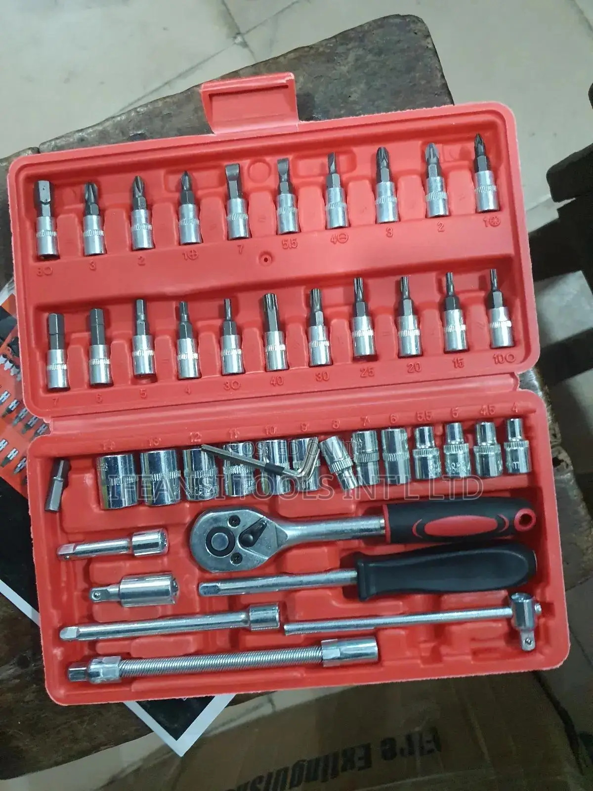 46pcs. Micro Socket Set 1/4"