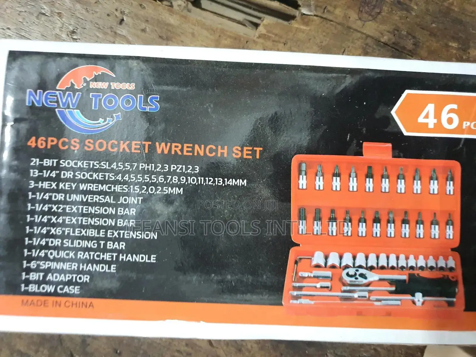 46pcs. Micro Socket Set 1/4"