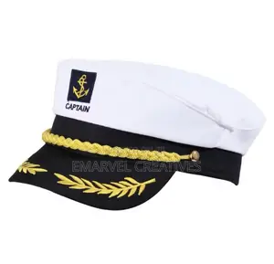 Yacht Military Hats Boat Skipper Ship Sailor Captain