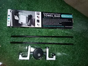 Wall Attachable Towel Rack