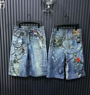 *High Quality 3d Baggy Jorts