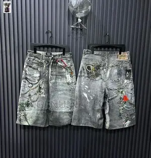 *High Quality 3d Baggy Jorts
